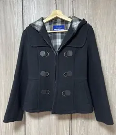 ✨美品✨　BURBERRY バーバリー　水色 ダッフルコート　ブルー レア色 極美品✨バーバリーブルーレーベル ダッフルコート ブルー 38