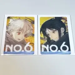 No.6 あさのあつこ 紫苑 ネズミ ノイタミナ クリアカード 紫苑BD