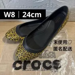＜未使用♡正規品＞ crocs Lina Graphic Flat レオパードのサムネイル
