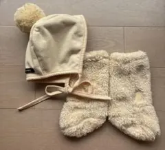 Konny ボンネット ブーティセット 6M butter yellow