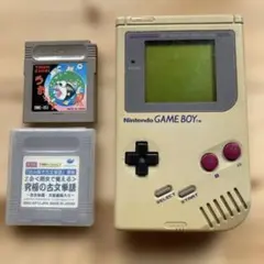 Nintendo 初代GAME BOY DMG-01 本体 ソフト2本付