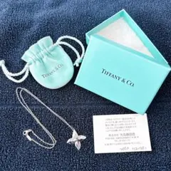 美品⬛︎TIFFANY ティファニー ネックレス ポインセチア シルバー925