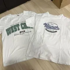 ロゴTシャツ 2枚セット ホワイトのサムネイル
