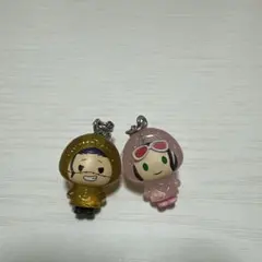 ワンピース めじるしアクセサリー2種(ニコ・ロビン、クロコダイル)