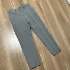 アダムエロペ メンズ イージースラックス パンツ グレーのサムネイル