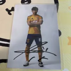 金崎夢生選手 ポスターパネル（直筆サイン入り） - メルカリ