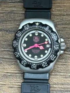 ジャンク TAG HEUER 377.508 タグホイヤー　ピンク