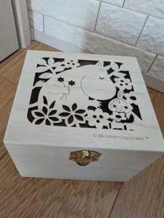 ムーミン　　 木製小物入れ☆未使用☆