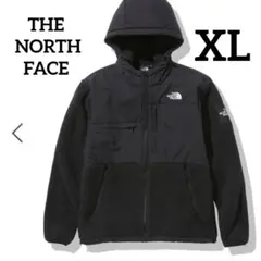 ノースフェイス デナリフーディ フルジップ ボアフリース ジャケット　黒 XL