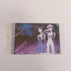 エヴァンゲリオン 限定 ウエハースカード 碇シンジ 綾波レイ 2