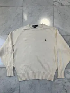 ポロ・ラルフ・ローレン アイボリー セーター