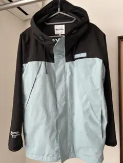 MILKFED. マウンテンパーカー ブラック/ライトブルー