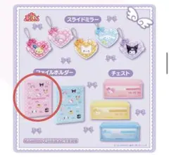 【新品未使用未開封】サンリオキャラクターズ当りくじ　21ファイル　ピンク