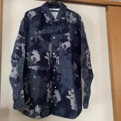 新品タグ付MAISON KITSUNÉ フローラルカモジャケットLのサムネイル