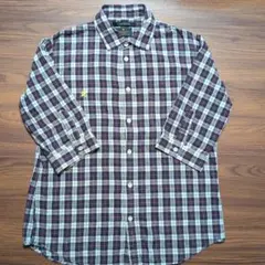 R.NEWBOLD チェック柄シャツ(M)