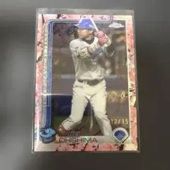 TOPPS CHROME NPB 大島洋平　15枚限定　桜パラレル