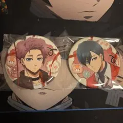 ブルーロック Valentine 75mm缶バッジ 糸師冴 糸師凛 2個セット