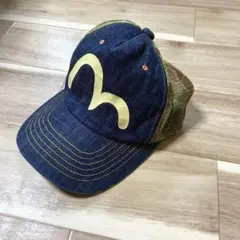 evisu メッシュキャップ デニム サンプル品 激レア 迷彩 赤耳 2025年最新】EVISU メンズ キャップの人気アイテム - メルカリ