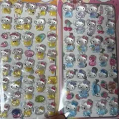 ハローキティ キャラクターシール 2枚セット