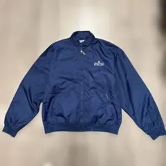 ナイロンジャケット ネイビー　M 刺繍