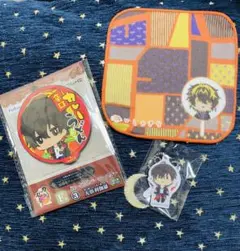 刀剣乱舞　御伴フェルトマスコット ラバーコースター　大倶利伽羅　火車切タオル