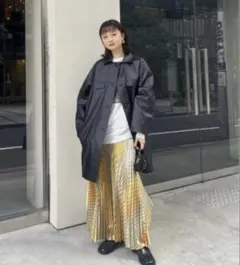 美品Ameri GEOMETRIC LACE LONG TOP - メルカリ