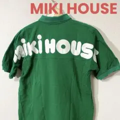MIKI HOUSE ミキハウス ポロシャツ グリーン M 古着 メンズのサムネイル