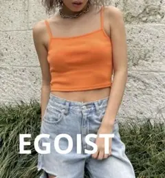 EGOIST バックオープンリブビスチェ オレンジのサムネイル