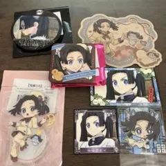 鬼滅の刃　バレンタイン　アクリルスタンド　缶バッジ　アオイ