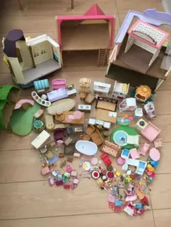 シルバニアファミリー 家具と小物セット　まとめ売り