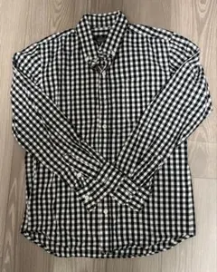 BEAMS チェック柄 長袖シャツ M