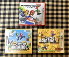 マリオカート7 & New Super Mario Bros. 3本セット