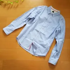 オックスフォードシャツ☆長袖シャツ☆トリコロール☆大人気☆送料無料☆送料込み☆