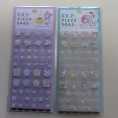 サンリオ カットピースシール タイルシール サンリオキャラクターズ　2点セット