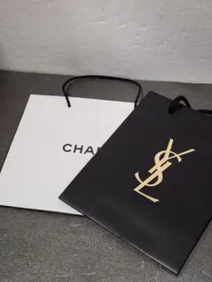 CHANEL & YSL 紙袋セット