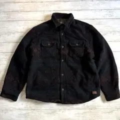 JACHS ネイティブ柄 裏ボア シャツジャケット XL ヴィンテージメンズ古着