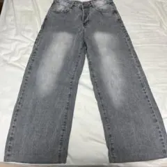 ワイドデニムパンツ デニム