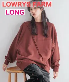 LOWRYS FARM リメイクフウウラケLS レッド LONG
