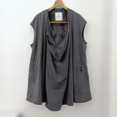 【野156】Konny 防寒ケープ 抱っこ紐用 グレー Fサイズのサムネイル