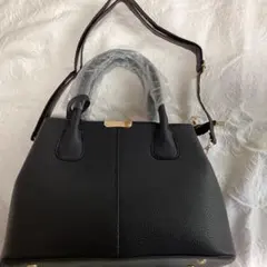 本革黒のトートバッグ