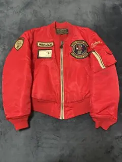 TEDMAN レッド ミリタリージャケット