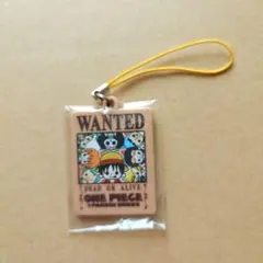 ONE PIECE WANTEDポスターデザインキーホルダー