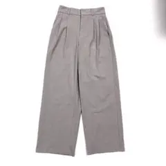 GU ジーユー　タックワイドパンツ　ポケットあり　Sサイズ