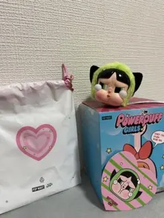 CRYBABY x パワーパフガールズシリーズ ビニールフェイスぬいぐるみ