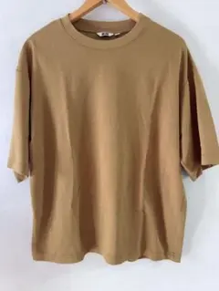 UNIQLO U AIRism Tシャツ L ベージュ