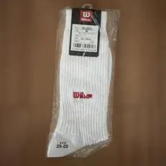 Wilson ソックス WLS830 ホワイト 23-25cmのサムネイル