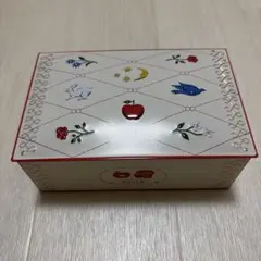 りんごひめアステル お菓子缶 バレンタイン モロゾフ Morozoff 空箱