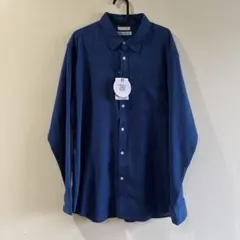 X Lサイズ★メンズ　長袖シャツ　ブルー