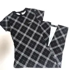 X-girl エックスガール チェック ロングワンピース 1