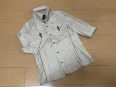 MALE & Co ベージュ　七部袖ボタンアップシャツのサムネイル